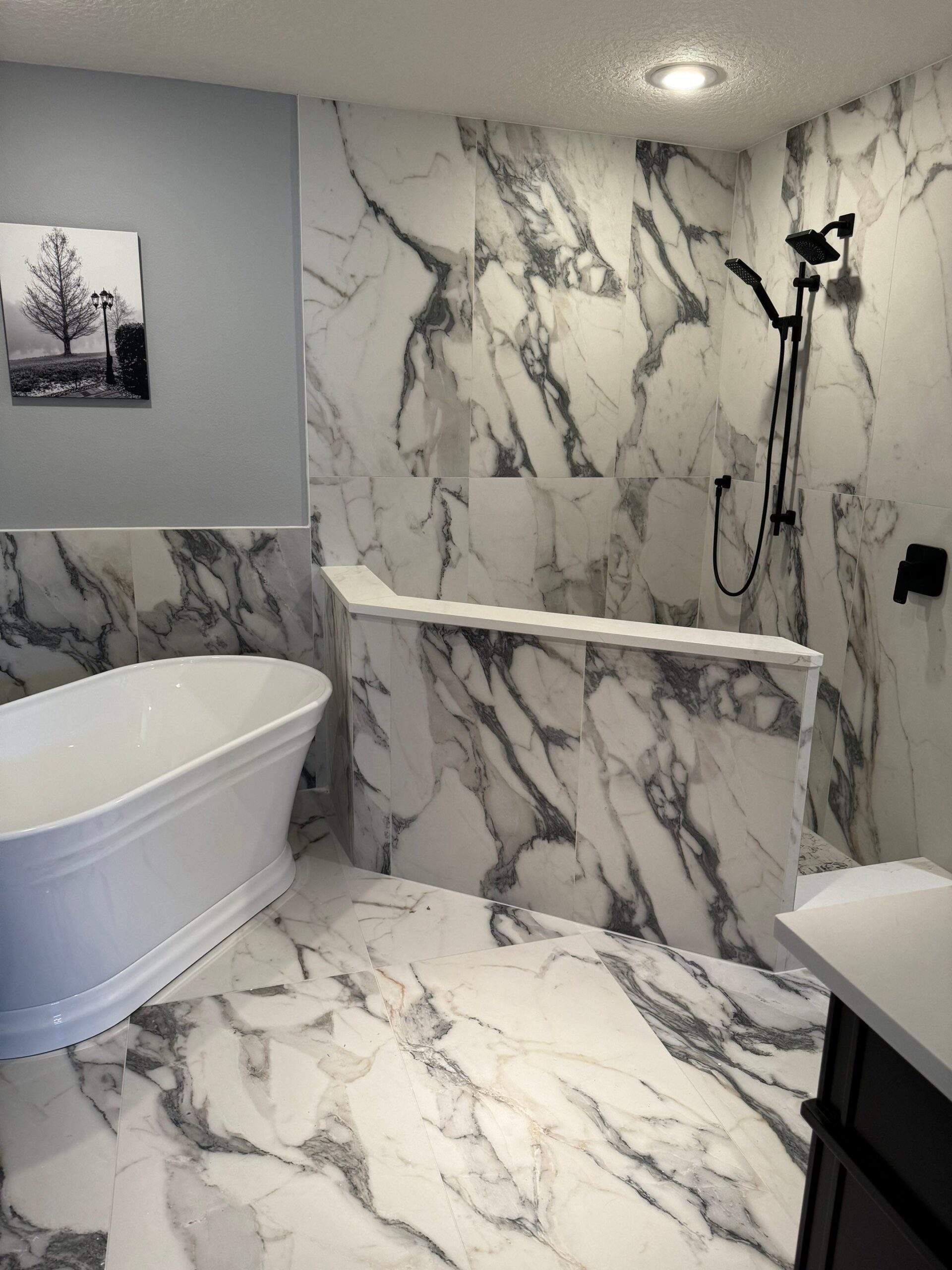 Picture of Custom Bathroom Tile Installation |Bathroom Tile Easy Install ...