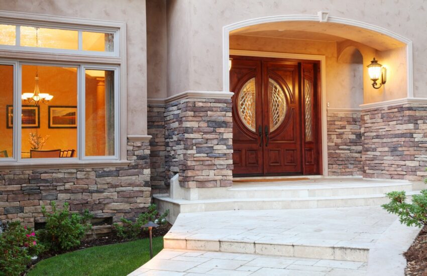 Front Door and Lighting Really Change Everything