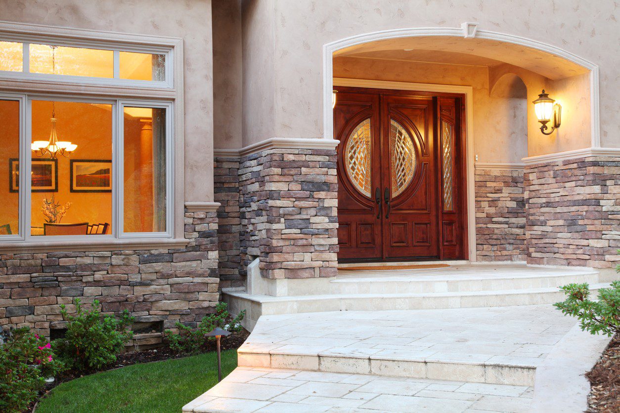 Front Door and Lighting Really Change Everything
