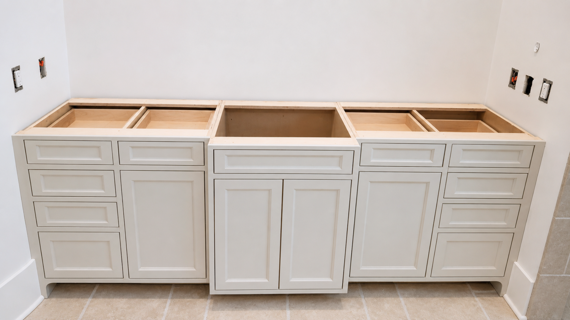 Built-in cabinetry paired with custom trim