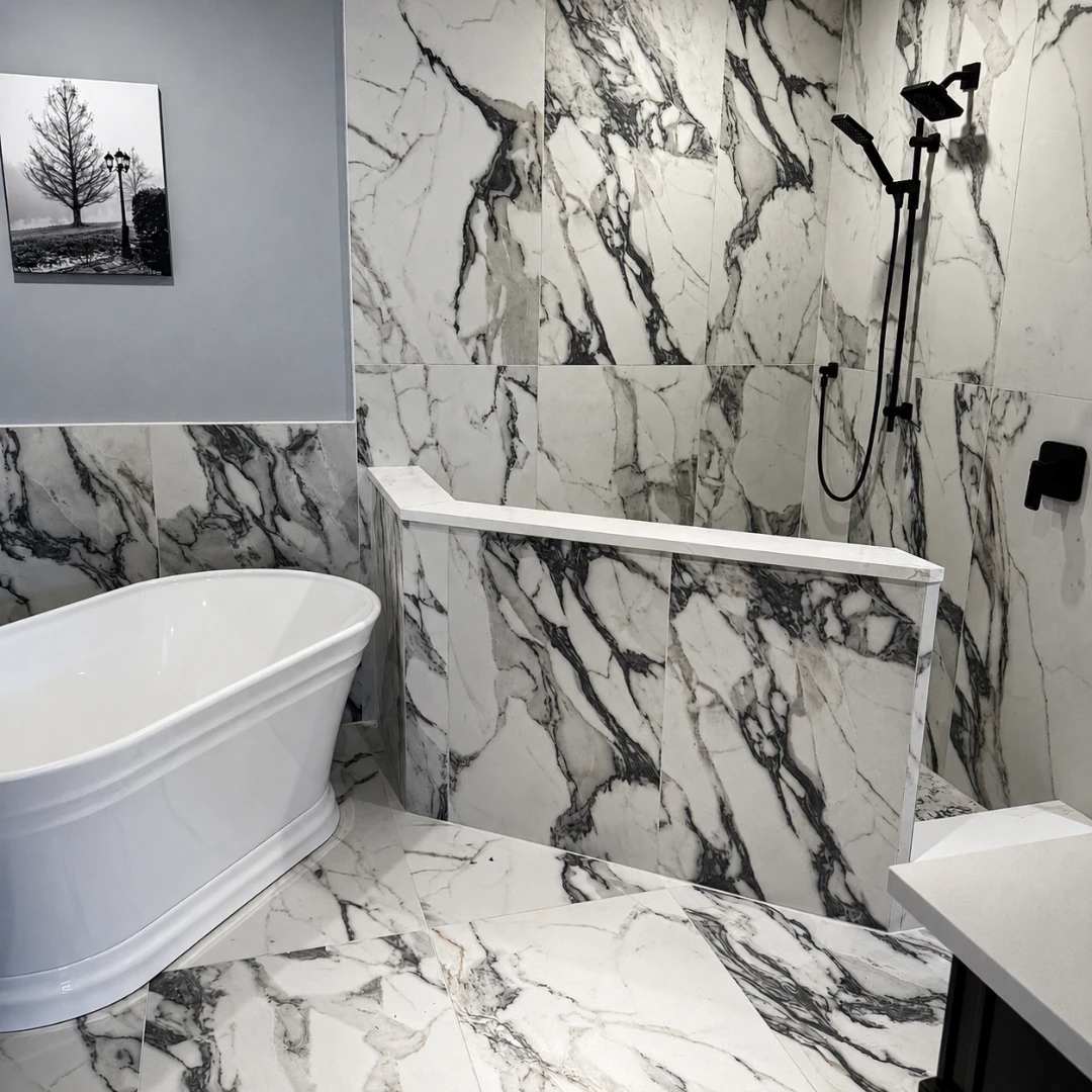 Custom Bathroom Makeover