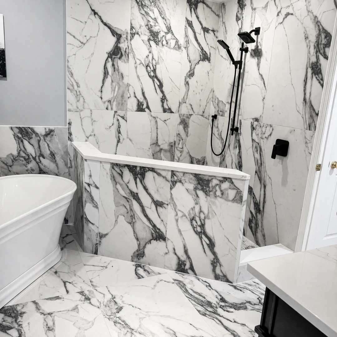 Custom Bathroom Makeover