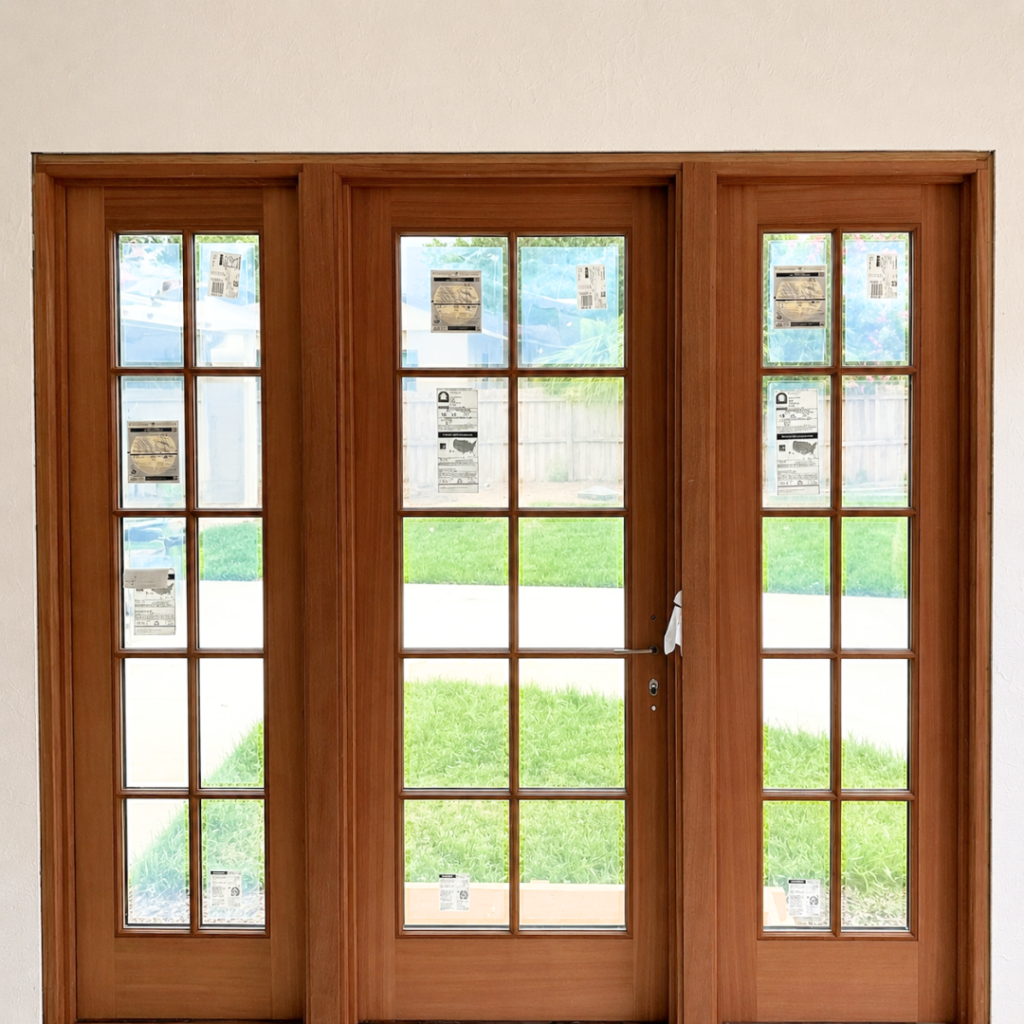 French Door Installion